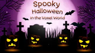Spooky Halloween in the Voxel World