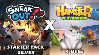 Sneak Out! Starter Pack Silver + Hamster Playground & DLCs Bundle