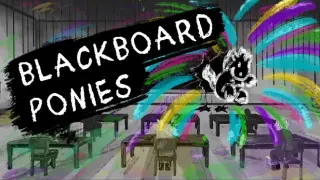 Blackboard Ponies
