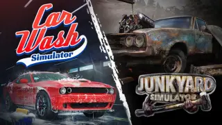 Car Wash Simulator x Junkyard Simulator
