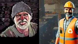 Recycling Center Simulator & Bum Simulator (PS5)