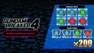GUNDAM BREAKER 4 - Builder and Power-Up Set - Switch