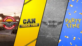 Gas Station Simulator, Airstrip DLC, Can Touch This DLC and Party Time DLC Bundle - Switch