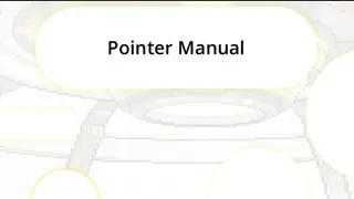 Pointer Manual