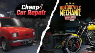 Cheap Car Repair and Motorcycle Mechanic Simulator