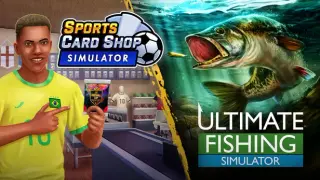 Sports Card Shop Simulator x Ultimate Fishing Simulator