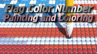 Flag Color Number - Painting and Coloring
