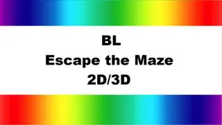BL Escape The Maze 2D/3D 2.0 - Xbox One