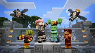 Minecraft Mini Game Heroes Skin Pack - Xbox One