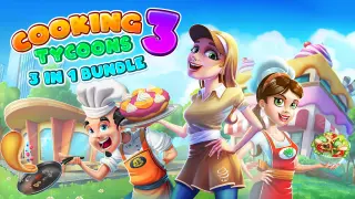 Cooking Tycoons 3: 3 in 1 Bundle - Switch