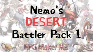 RPG Maker MZ - Nemo's Desert Battlers Pack 1