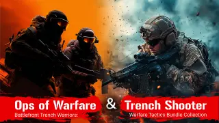 Battlefront Trench Warriors: Ops of Warfare & Trench Shooter : Warfare Tactics Bundle Collection - Switch
