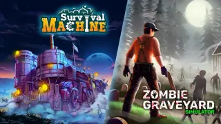 Survival Machine and Zombie Graveyard Simulator