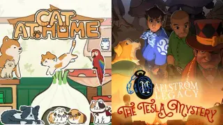 ⚡️Maelstrom LEGACY: The Tesla Mystery x 🐱Cat at Home