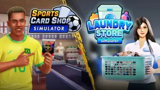 Sports Card Shop Simulator x Laundry Store Simulator