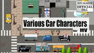 RPG Maker MV - Various cars Characters set