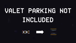 Valet Parking Not Included