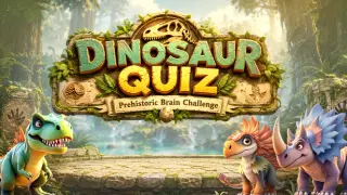 Dinosaur Quiz Trivia - Prehistoric Brain Challenge