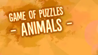 Game Of Puzzles: Animals