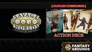 Fantasy Grounds - Fantasy Companion Action Deck (SWADE)