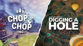 Chop Chop Inc. x A Game About Digging A Hole