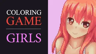 Coloring Game: Girls