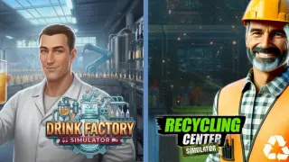Drink Factory x Recycling Center Simulator