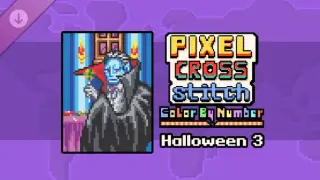 Pixel Cross Stitch - Halloween Pack 3