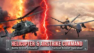 AirStrike Command: Tactical Assault Operation & Helicopter Battle Arena Simulator - Switch