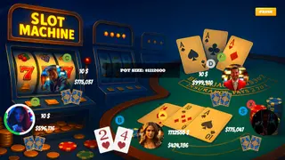 Poker Blackjack Slots machine - Casino Experience - Xbox One