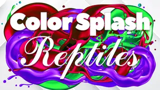 Color Splash: Reptiles