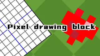 Pixel drawing block