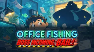 Office Fishing: Boss Incoming, Bail!