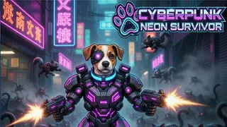 Cyberpunk Neon Survivor