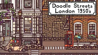Doodle Streets: London 1950's