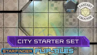 Fantasy Grounds - Starfinder RPG - Flip-Tiles - City Starter Set