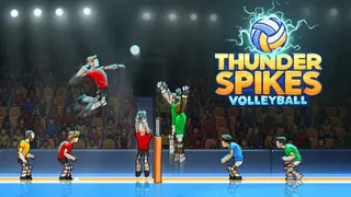 Thunder Spikes Volleyball