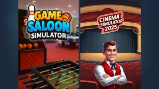 Game Saloon Simulator & Cinema Simulator 2025