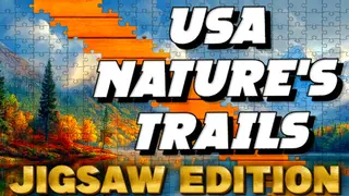 USA Nature's Trails Jigsaw