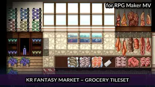 RPG Maker MV - KR Fantasy Market - Grocery Tileset