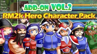RPG Maker MV - Add-on Vol.2: RM2K Hero Character Pack