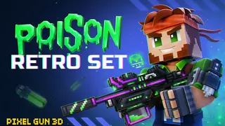 Pixel Gun 3D - Poison Retro Set