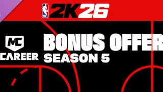 NBA 2K26 MyCAREER Season 5 Bonus Offer