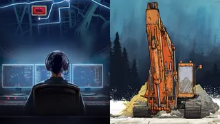 Simulator Bundle: Gold Mining Simulator and 911 Operator - Xbox One