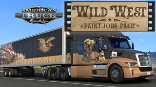 American Truck Simulator - Wild West Paint Jobs Pack