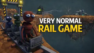 very normal rail game