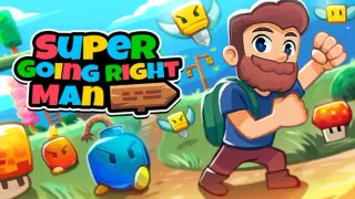 Super Going Right Man
