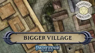Fantasy Grounds - Pathfinder RPG - Pathfinder Flip-Mat - Bigger Village