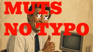 MUTS NO TYPO
