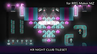 RPG Maker MZ - KR Night Club Tileset